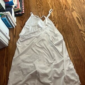 White Nike tank top
